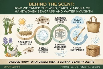 Behind the Scent: How We Tamed the Wild, Earthy Aroma of Handwoven Seagrass and Water Hyacinth